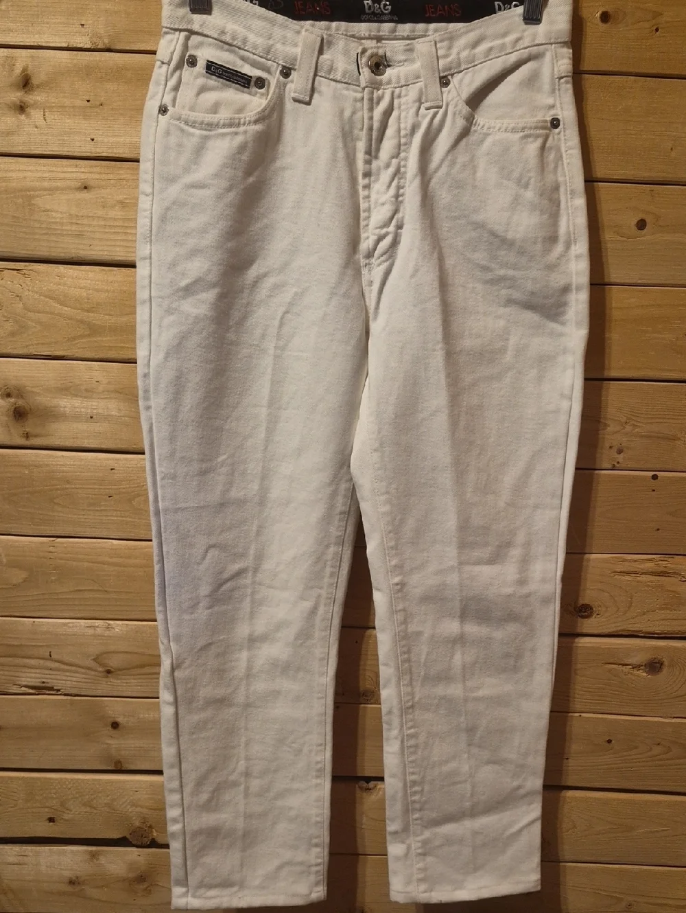 Mens Vintage Dolce & Gabbana Jeans Size 27/41 Straight Leg Cotton